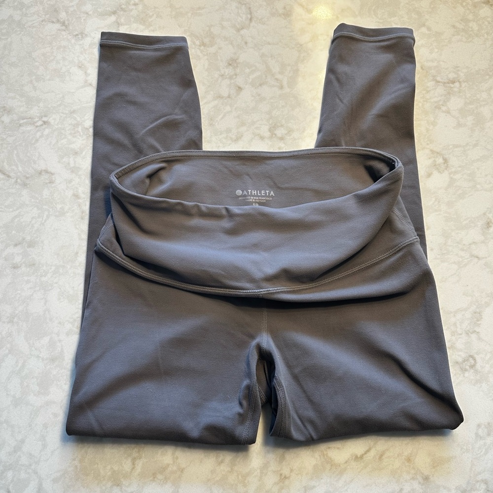 Athleta gray leggings size S
